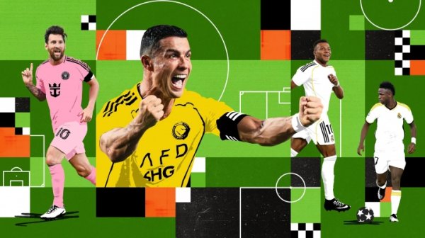 2025球员收入排行：40岁C罗2.8亿刀断层领跑 梅西1.3亿 姆巴佩第4