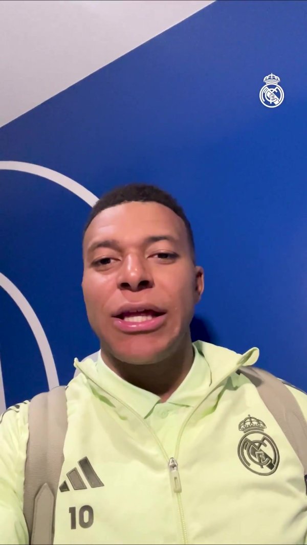 姆巴佩寄语球迷：希望大家都来伯纳乌，我们将迎来欧冠和国家德比