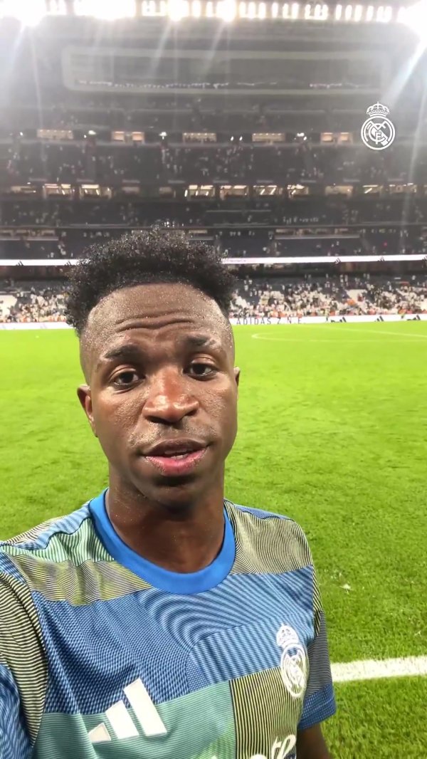 双响！维尼修斯录制视频：为获胜  和得分  感到高兴，我们继续前进